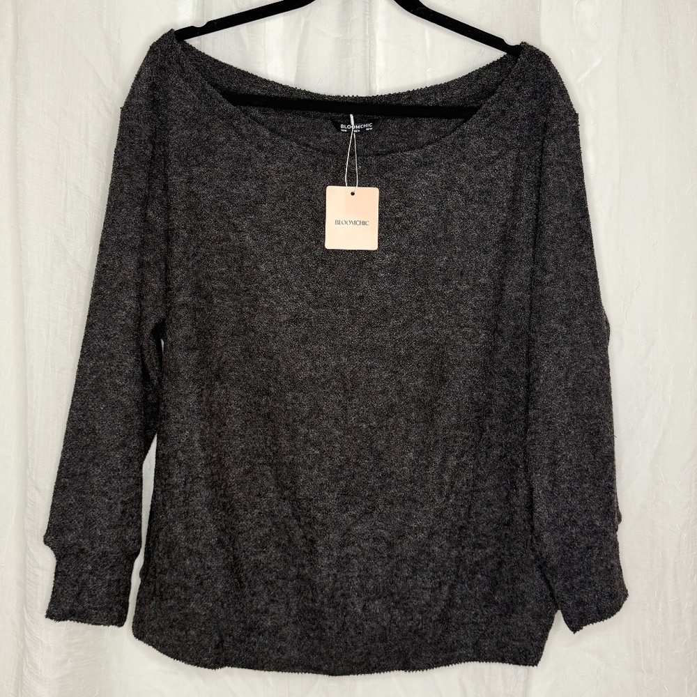 Off the shoulder sweater